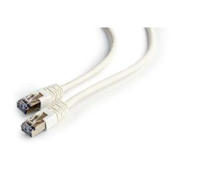 Cablexpert Патч корд Cablexpert PP6-3M/W, FTP, категорія. 6, литий,  50u" штекер із фіксатором, 3 м, білий