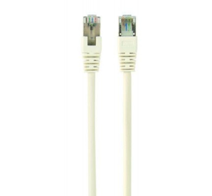 Cablexpert Патч корд Cablexpert PP6-3M/W, FTP, категорія. 6, литий,  50u" штекер із фіксатором, 3 м, білий