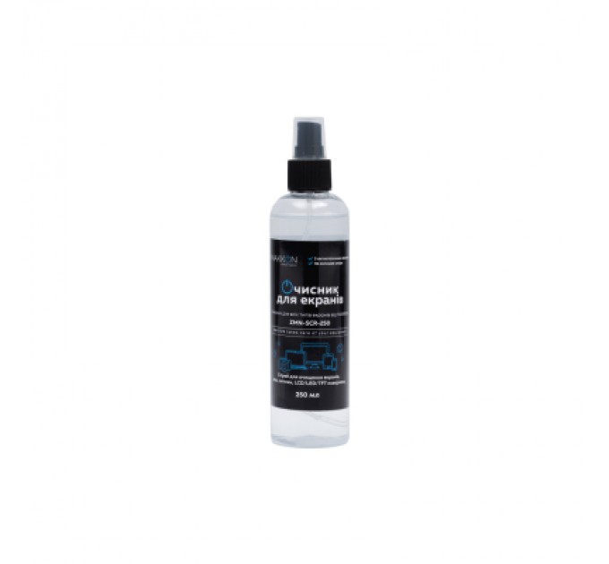 Makkon Спрей для очищення Makkon Screen spray for TFT/LCD/LED 250ml (ZMN-SCR-250)