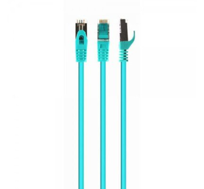 Cablexpert Патч корд Cablexpert PP6A-LSZHCU-G-30M, S/STP, литий, 50u" штекер із фіксатором, 30 м, зелений