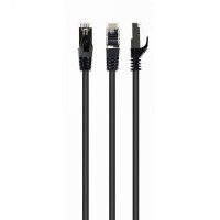 Патч корд Cablexpert PP6A-LSZHCU-BK-30M, S/STP, литий, 50u" штекер із фіксатором, 30 м, чорний