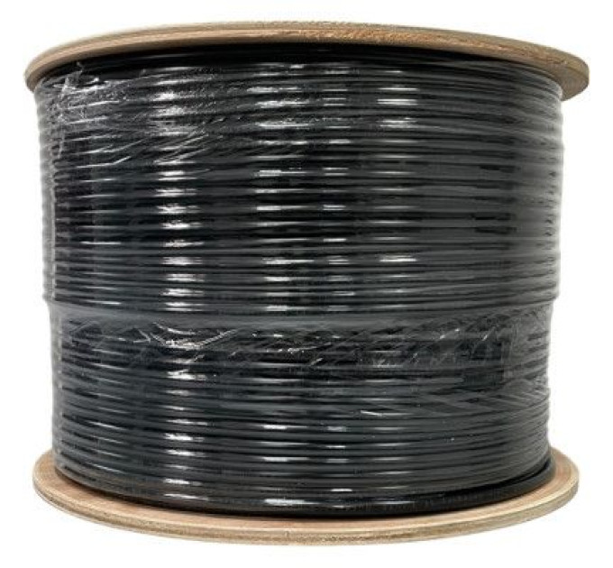 GEAR Кабель мережевий GEAR UTP 305м, cat.6, CCA, 4*2*0,51, PVC+PE, outdoor (GEC-UTPC6CCAOUT051305)