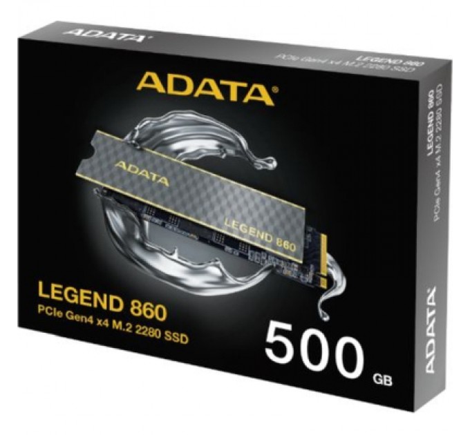 ADATA Накопичувач SSD M.2 2280 500GB SLEG 860 ADATA (SLEG-860-500GCS)
