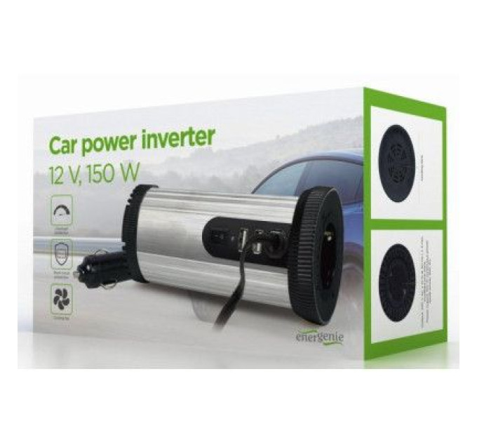 EnerGenie Автомобільний інвертор EnerGenie EG-PWC150-01, на 150 Вт