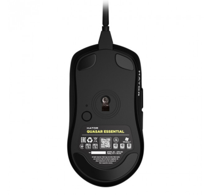 Мишка Hator Quasar Essential USB Black (HTM-400)