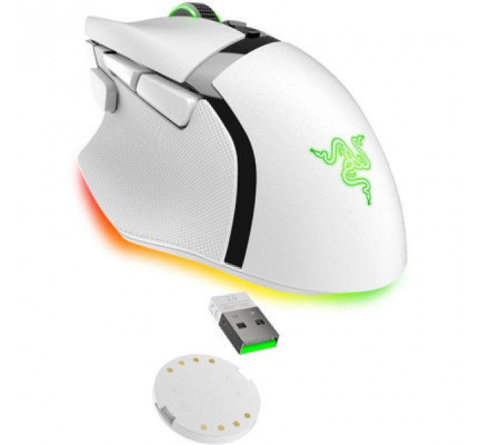 Мишка Razer Basilisk V3 Pro Wireless/Bluetooth White (RZ01-04620200-R3G1)