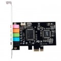 Manli Звукова плата Manli C-Media 8738 PCI-E 6(5.1) каналов bulk (M-CMI8738-PCI-E)