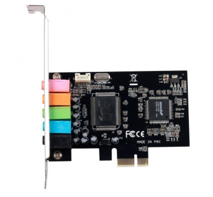 Manli Звукова плата Manli C-Media 8738 PCI-E 6(5.1) каналов bulk (M-CMI8738-PCI-E)