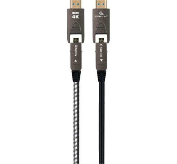 Cablexpert Кабель Cablexpert CCAP-HDMIDD-AOC-30M, HDMI-A/D на A/D V.2.0, вилка/вилка, 30 м