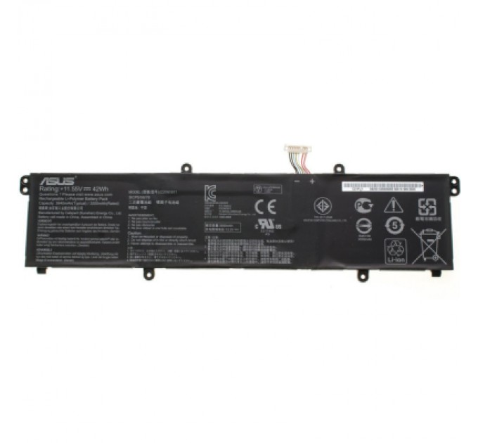 AlSoft Акумулятор до ноутбука Asus X413 B31N1911, 3640mAh (42Wh), 3cell, 11.55V, Li-ion AlSoft (A71004)