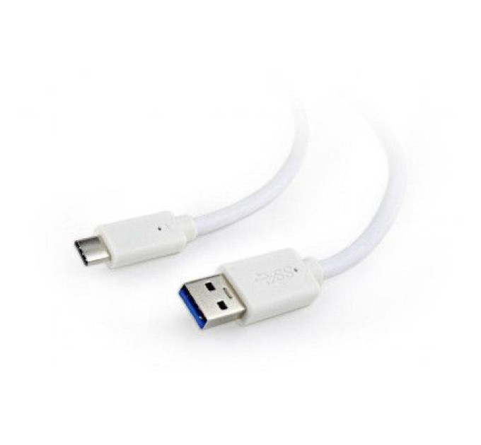 Cablexpert Кабель Cablexpert CCP-USB3-AMCM-1M-W, преміум якість USB 3.0 A-тато/C-тато, 1.0 м.