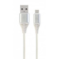Cablexpert Кабель Cablexpert CC-USB2B-AMmBM-1M-BW2, USB 2.0 А-тато/Micro B-тато, 1,0 м.