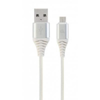 Кабель Cablexpert CC-USB2B-AMmBM-1M-BW2, USB 2.0 А-тато/Micro B-тато, 1,0 м.