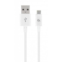 Кабель Cablexpert CC-USB2P-AMmBM-1M-W, USB 2.0 A-тато/Micro B-тато, 1,0 м.