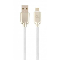 Кабель Cablexpert CC-USB2R-AMmBM-1M-W , USB 2.0 A-тато/Micro B-тато, 1,0 м.