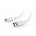 Cablexpert Кабель Cablexpert CCP-USB3-AMCM-W-0.5M, преміум якість USB 3.0 A-тато/C-тато, 0,5 м.