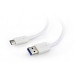 Cablexpert Кабель Cablexpert CCP-USB3-AMCM-W-0.5M, преміум якість USB 3.0 A-тато/C-тато, 0,5 м.