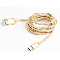 Кабель micro Cablexpert CCB-mUSB2B-AMCM-6-G, USB 2.0 A-вилка/Type-C, 1.8 м.