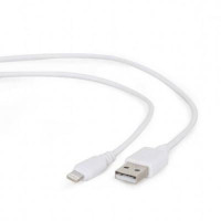 Кабель Cablexpert CC-USB2-AMLM-W-0.1M , USB 2.0 AM-папа/Lightning, 0.1 м.