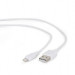 Cablexpert Кабель Cablexpert CC-USB2-AMLM-W-0.1M , USB 2.0 AM-папа/Lightning, 0.1 м.