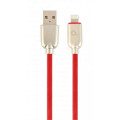 Cablexpert Кабель Cablexpert CC-USB2R-AMLM-1M-R, USB 2.0 А-папа/Lightning, 1.0 м.