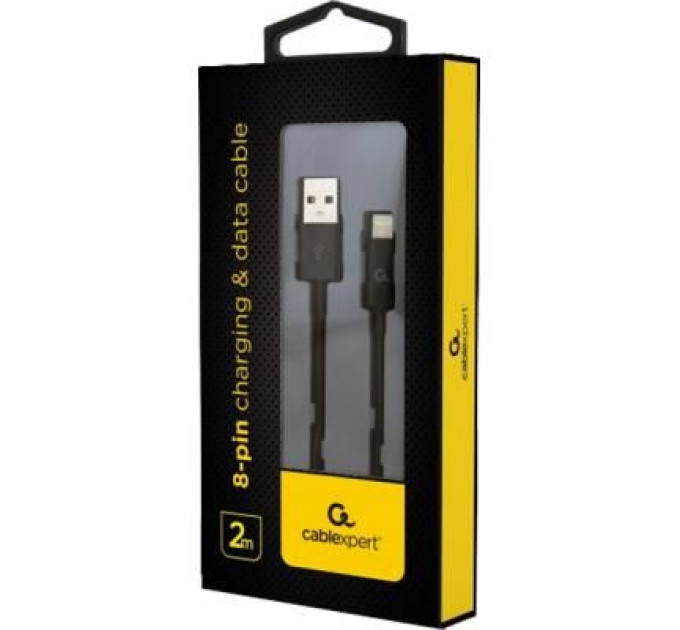Cablexpert Кабель Cablexpert CC-USB2P-AMLM-2M,  USB 2.0 А-папа/Lightning, 2.0 м.