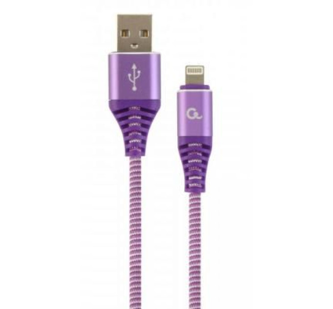 Cablexpert Кабель Cablexpert CC-USB2B-AMLM-2M-PW, USB 2.0 А-тато/Lightning, 2.0 м.