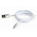 Cablexpert Кабель micro Cablexpert CCB-mUSB2B-AMLM-6-S, USB 2.0 A-вилка/Lightning, 1.8 м.