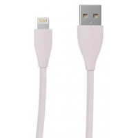 Кабель Maxxter UB-L-USB-01GP, USB 2.0 А-тато/Lightning, 1.0 м.