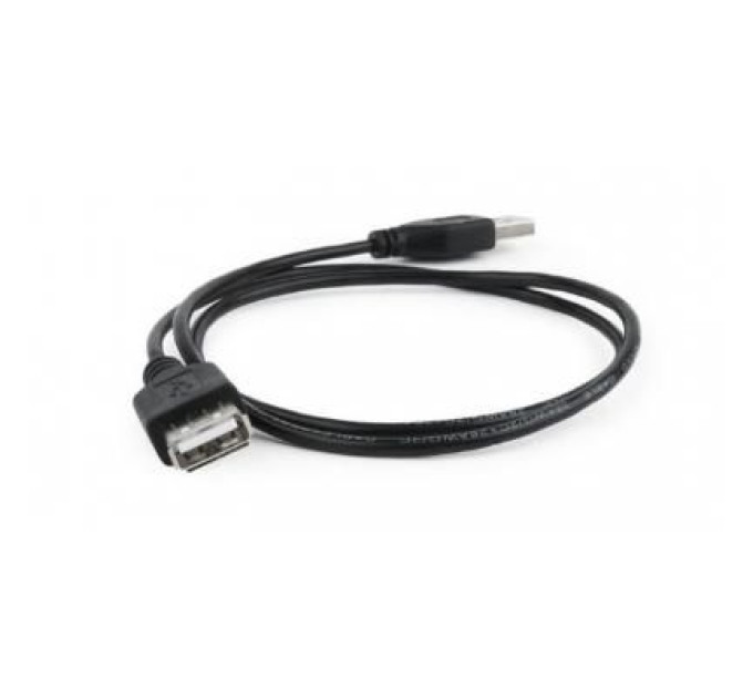 Cablexpert Подовжувач Cablexpert CC-USB2-AMAF-75CM/300-BK, USB 2.0 A-тато/A-мамо, 0.75 м.