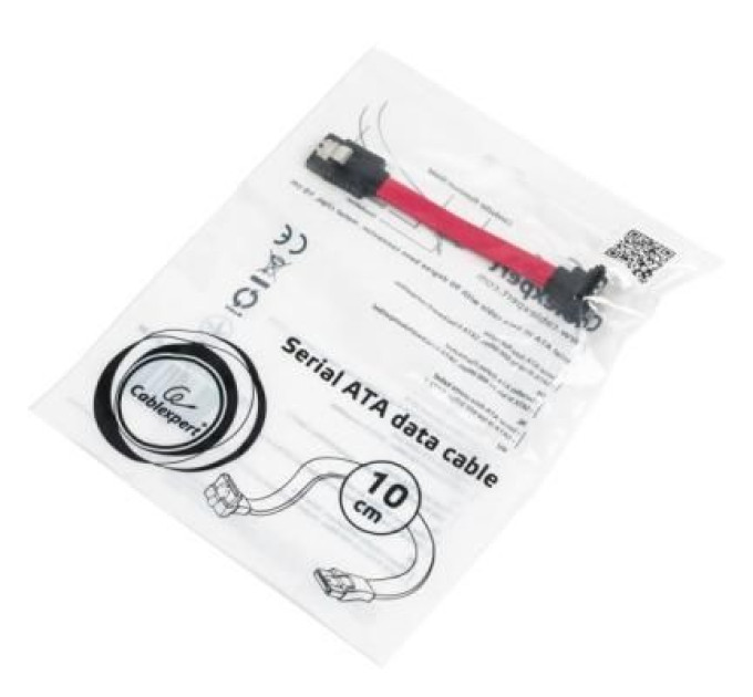 Cablexpert Кабель Cablexpert CC-SATAM-DATA90-0.1M, кабель передачі даних SATA III кутовий, 10 см.