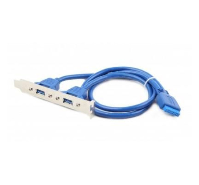 Cablexpert USB 3.0 розетка на кронштейні 10P CC-USB3-RECEPTACLE, довжина шнура 45см