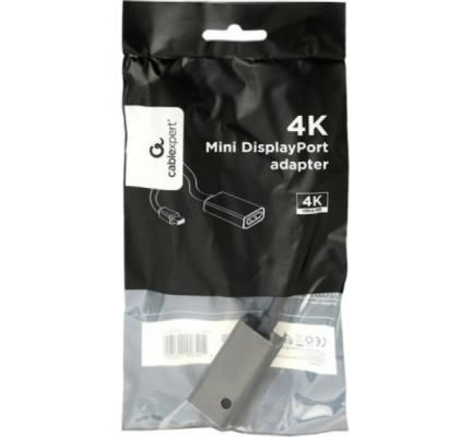 Cablexpert Кабель-адаптер Cablexpert A-mDPM-DPF4K-01 Mini DisplayPort - DisplayPort, чорний