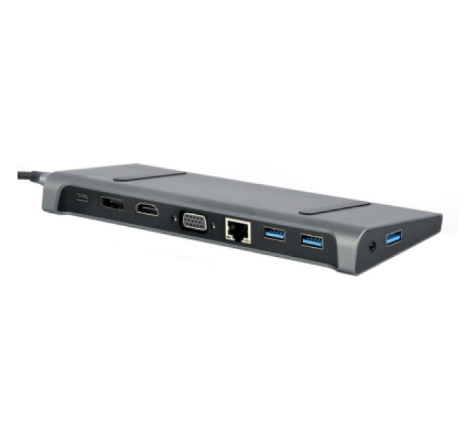 Cablexpert Адаптер Cablexpert A-CM-COMBO9-02, USB Type-C 9-в-1