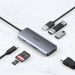 Choetech Адаптер Choetech HUB-M19-GY, USB Type-C 7-в-1
