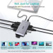 Choetech Адаптер Choetech HUB-M15-GY, USB Type-C 9-в-1
