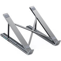 Адаптер Choetech HUB-M48-GY, USB Type-C 7-в-1