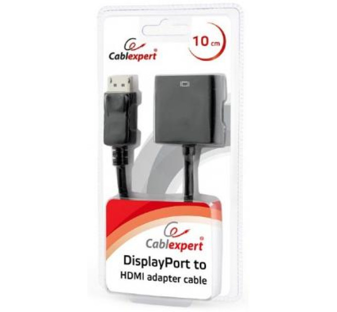 Cablexpert Адаптер-перехідник DisplayPort на HDMI Cablexpert AB-DPM-HDMIF-002