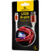 Cablexpert Кабель Cablexpert CC-USB-8PLED-1M, USB 2.0 А-папа/Lightning, 1.0 м.