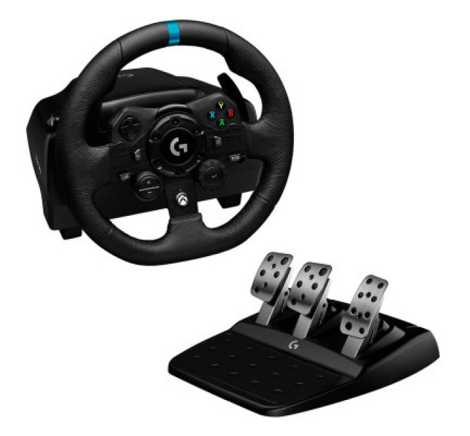 Logitech Кермо Logitech G923 Racing Wheel and Pedals for Xbox One and PC Black (941-000158)