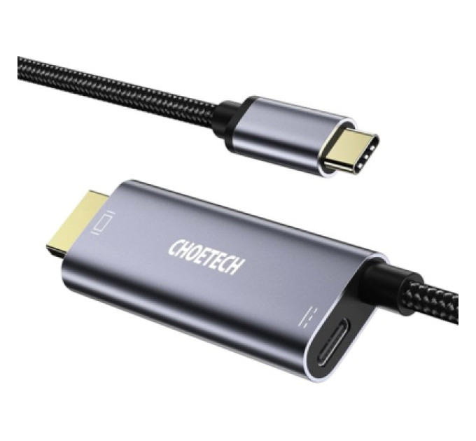 Choetech Кабель Choetech XCH-M180GY, USB-C на HDMI, 1.8м