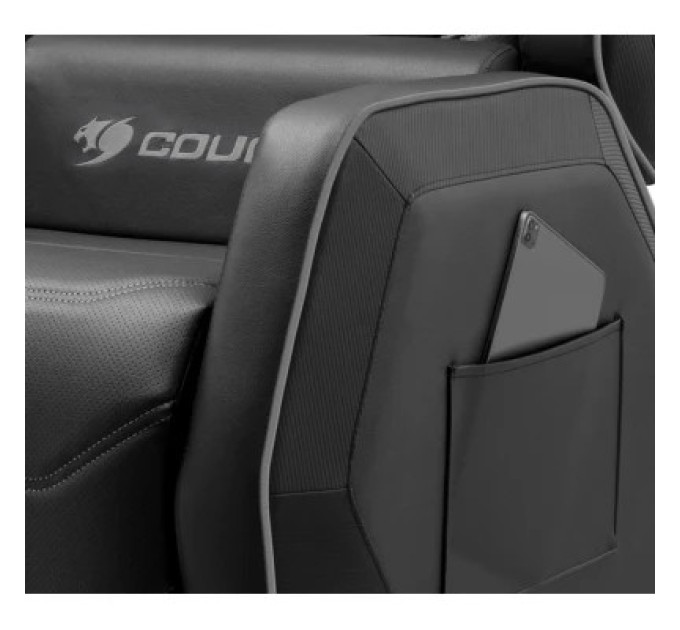 Cougar Крісло-софа Cougar RANGER S Black, колір чорний