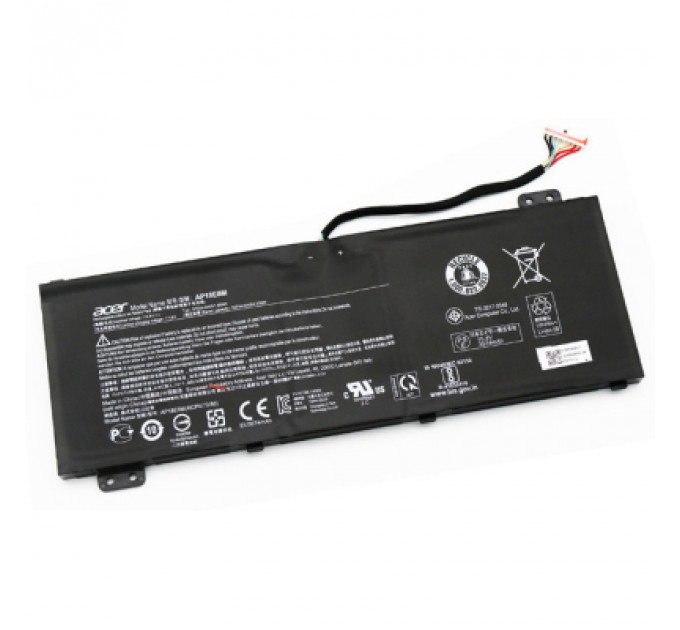 Акумулятор до ноутбука Acer AP18E8M Aspire AN515, 3733mAh (57.48Wh), 4cell, 15.4V, Li-Pol (A47735)
