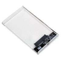 Зовнішня кишеня 2.5", 3UB2P4C (Transparent), прозорий