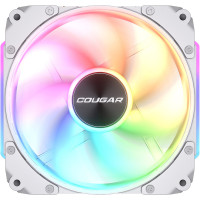 Корпусний вентилятор Cougar 120мм з ARGB підсвічуванням, білий