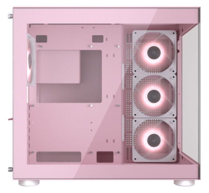 Cougar Корпус комп'ютерний Cougar FV150 RGB, рожевий