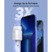 Choetech Мережевий зарядний пристрій Choetech PD5006-EU-WH, USB-A/USB-С