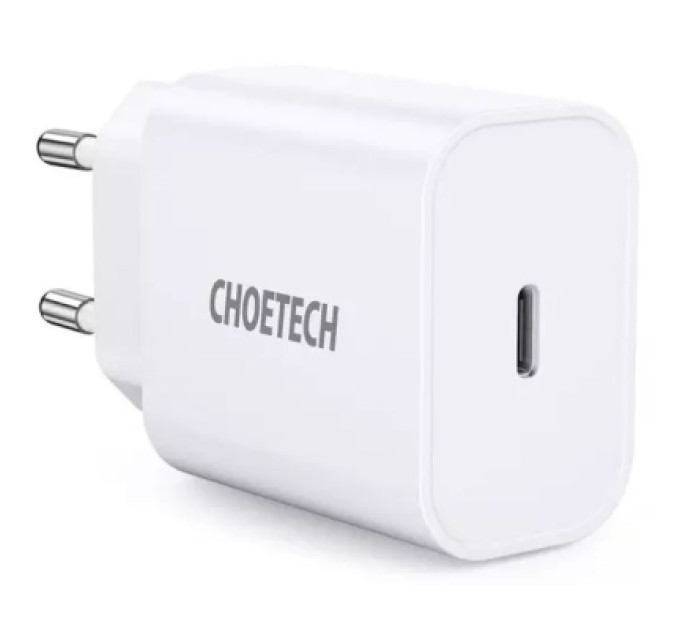 Choetech Мережевий зарядний пристрій Choetech Q5004-EU-WH, USB-С