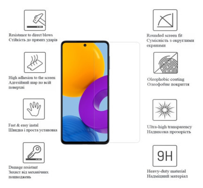 Drobak Скло захисне Drobak Samsung Galaxy S23 FE (676740)