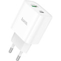 HOCO Зарядний пристрій HOCO C80A Plus Rapido White (6931474779885)